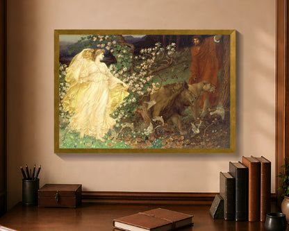 venus and anchises fc 16x24 gold