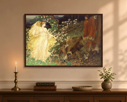 venus and anchises fc 24x36 brown