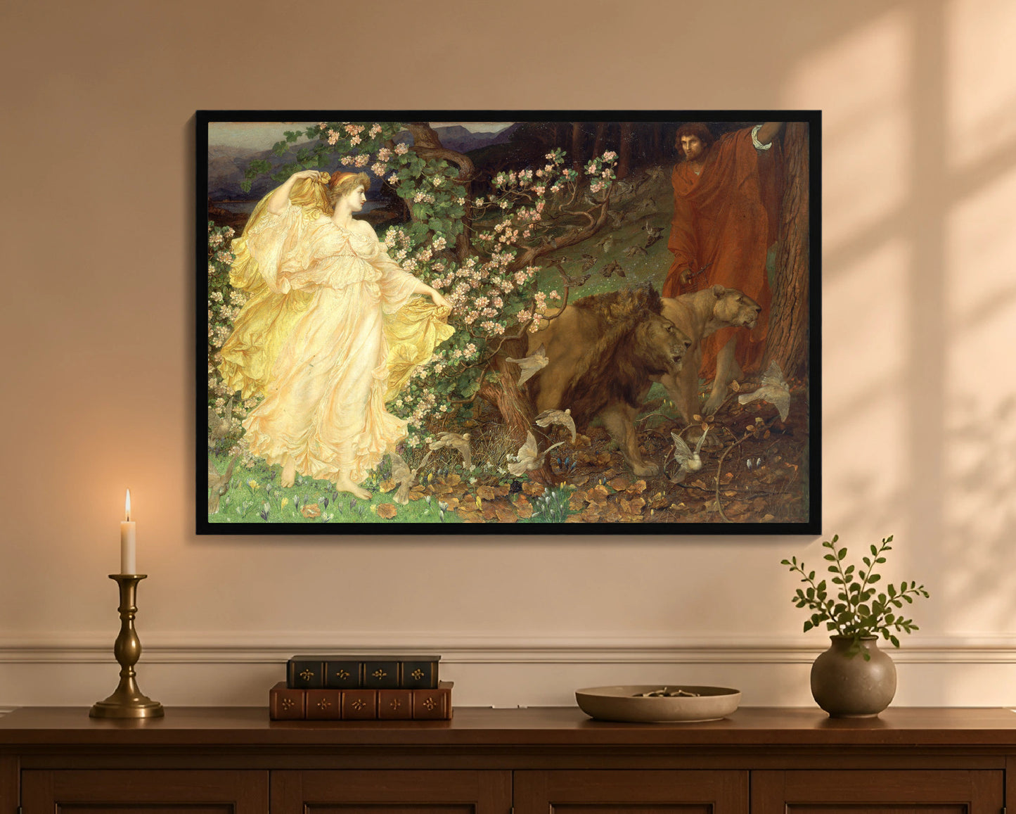 venus and anchises fp 24x36 black