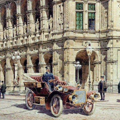 Vienna, Opernring - Canvas Wrap