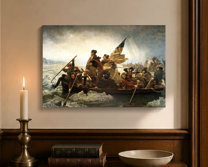 washington crossing the delaware cw 12x18