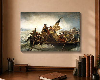 washington crossing the delaware cw 16x24