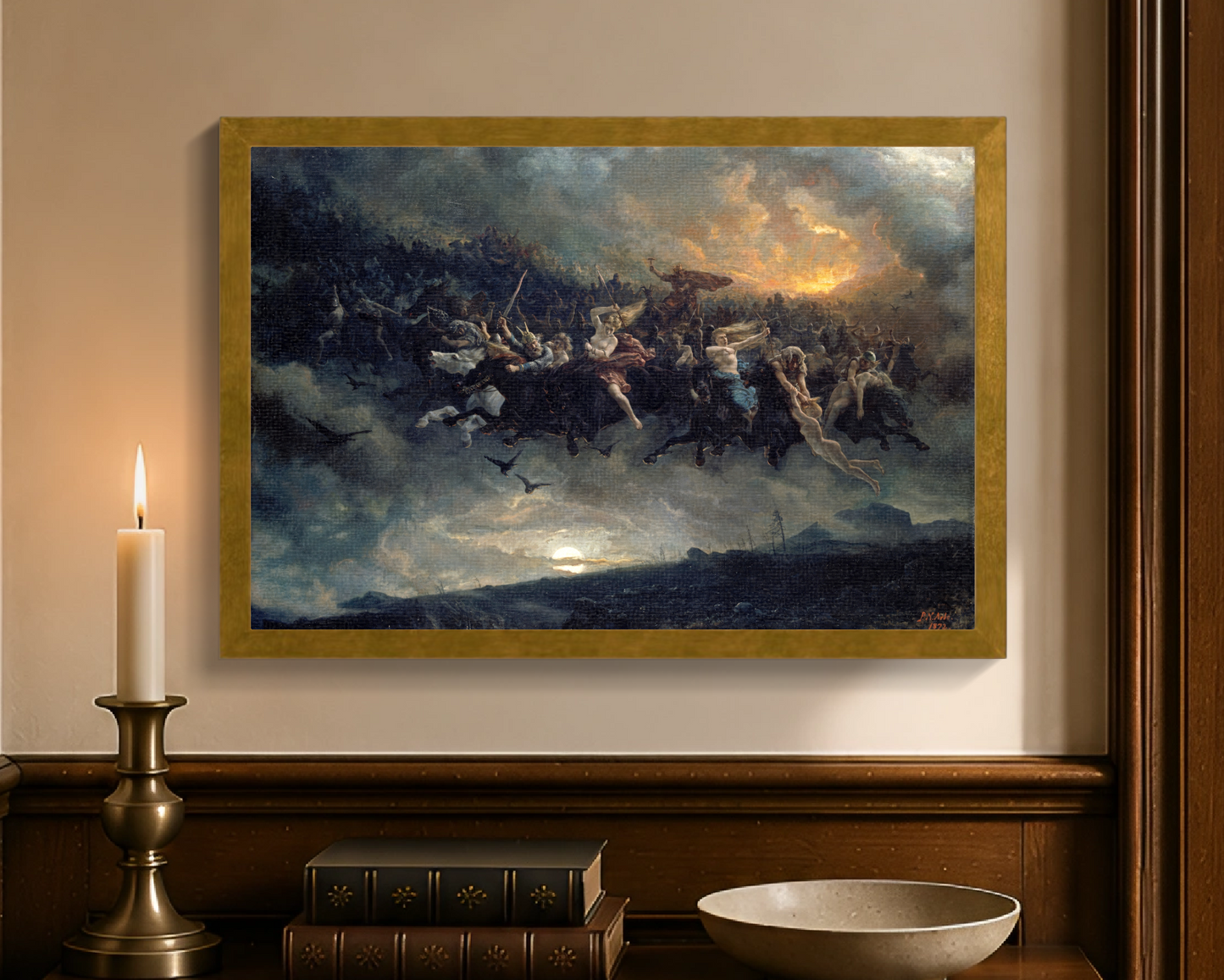 The Wild Hunt of Odin